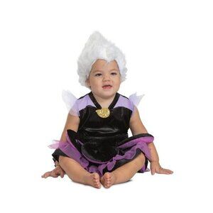 NEW Ursula Disney Baby Halloween Costume 6-12 Months Little Mermaid Sea Witch